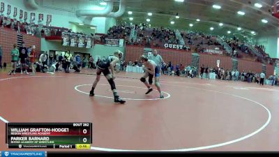 100 lbs Cons. Round 3 - Parker Barnard, Rhyno Academy Of Wrestling vs William Grafton-Hodgetts, Region Wrestling Academy