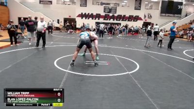 165/175 Round 1 - William Tripp, Palmetto State Wrestling vs Elan Lopez-falcon, The Storm Wrestling Center