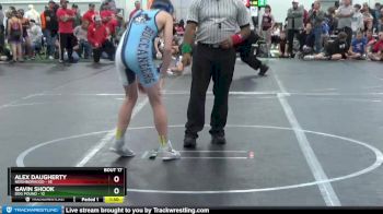 100 lbs Round 5 (8 Team) - Gavin Shook, Dog Pound vs Alex Daugherty, Neighborhood