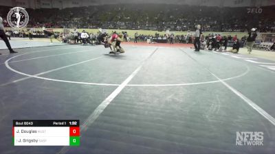 6A-126 lbs Quarterfinal - Jaxon Grigsby, SAND SPRINGS vs Javin Douglas, MUSTANG