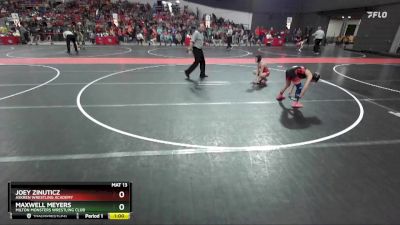 78 lbs Cons. Round 4 - Joey Zinuticz, Askren Wrestling Academy vs Maxwell Meyers, Milton Monsters Wrestling Club