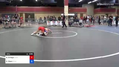 65 kg Semifinal - Ashlynn Ortega, Team Tornado Wrestling Club vs Grace Stem, Team Pennsylvania