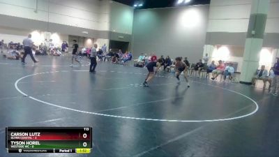 113 lbs Round 3 (16 Team) - Tyson Horel, Westside WC vs Carson Lutz, Glynn Coastal