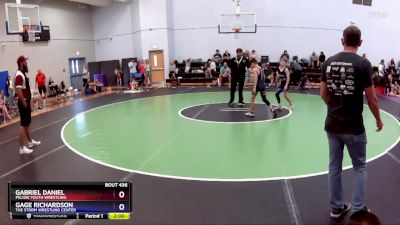 86 lbs Round 2 - Gabriel Daniel, Pelion Youth Wrestling vs Gage Richardson, The Storm Wrestling Center