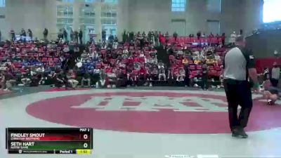 145 lbs Champ. Round 1 - Seth Hart, Notre Dame vs Findley Smout, Christian Brothers