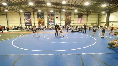 90 lbs Rr Rnd 1 - Carson Planer, Indiana Outlaws Red vs Lucas Gingrich, Shore Thing Sharks