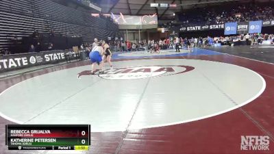 Girls 3A/4A 235 Quarterfinal - Katherine Petersen, Tahoma (Girls) vs Rebecca Grijalva, Hanford (Girls)