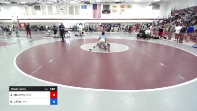 120 lbs Consolation - James McGinty, Scorpions Wrestling School NJ vs Brian Little, Unattached