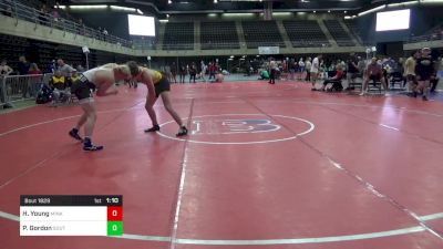 189 lbs Semifinal - Holden Young, Minkton vs Patrick Gordon, South Riding