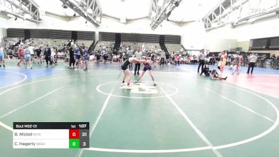 106 lbs Rr Rnd 1 - Bryer Mickel, Keystone Cowboys vs Caden Hagerty, Washington Twp