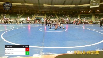 115 lbs Consi Of 4 - Braydden Crum, Steel City Relaoded vs Hayden Hutt, Moen Wrestling Academy