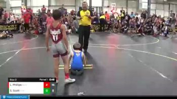 60 lbs Round 1 (4 Team) - Sebastian Scott, Steel Valley Pscychos vs Levi Phillips, Ares