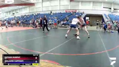 145 lbs Cons. Round 4 - Nathan Murphy, WV vs Benjamin Capitosti, IL