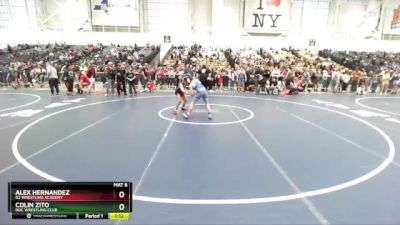 99 lbs Semifinal - Alex Hernandez, B2 Wrestling Academy vs Colin Zito, ROC Wrestling Club