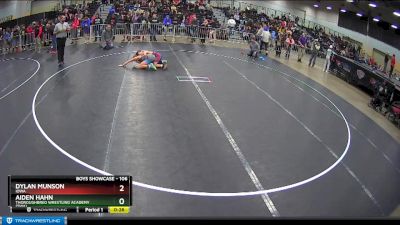 106 lbs Cons. Round 2 - Aiden Hahn, Thoroughbred Wrestling Academy (TWA) vs Dylan Munson, Iowa