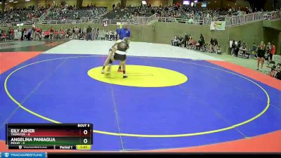 112 lbs Semis & 1st Wrestleback (8 Team) - Eily Asher, Thurston vs Angelina Paniagua, McKay