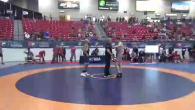 67 kg Round Of 16 - Dean Noble, Western Colorado Wrestling Club vs Lenny Merkin, Princeton Wrestling Club