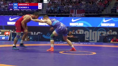 97 kg Qualif. - Sergey Sargsyan, Armenia vs Samuel Scherrer, Switzerland