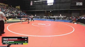 6A - 138 lbs Cons. Round 3 - Reese Russman, Olathe West vs Trevon Swearinger, Lawrence