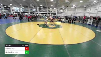 169 lbs Round Of 16 - Ricky Callis, Sanford vs Chase Catalano, MarcAurele WC