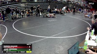 130 lbs Semis & 1st Wrestleback (8 Team) - James Jespersen, Team USA vs Hudson Goldade, North Dakota 2