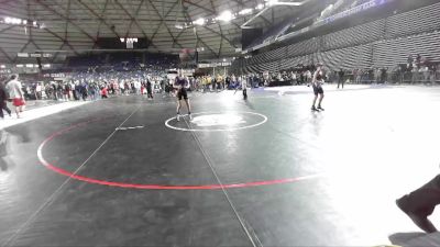 110 lbs Champ. Round 2 - Jayden Romero, Fife Thunder Wrestling vs Paxton Jackson, Steelclaw Wrestling Club