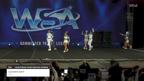 Louisiana Spirit - Day 2 [2023 Chic Level 6 Senior Small Coed Non-Building] 2023 WSA Grand Nationals