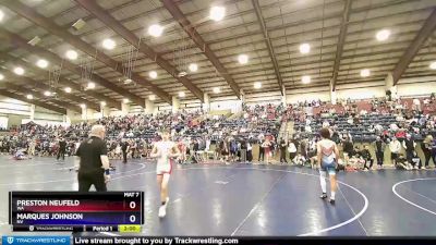 113 lbs Cons. Round 3 - Preston Neufeld, WA vs Marques Johnson, NV