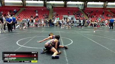 76 lbs Round 3 (4 Team) - Isaac Kruse, NMWA vs Jace Barnes, Xtreme Team