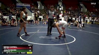 175 lbs Round 2 - Brynn Campbell, Holt vs Adalyn Holmes, Unattached