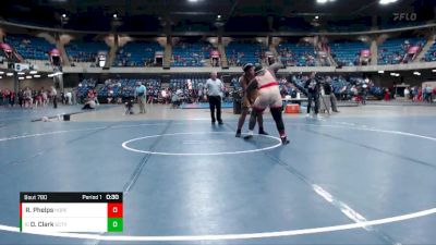 285 lbs Cons. Round 4 - Demarco Clark, Granite City vs Roy Phelps, Chgo Hope Acad