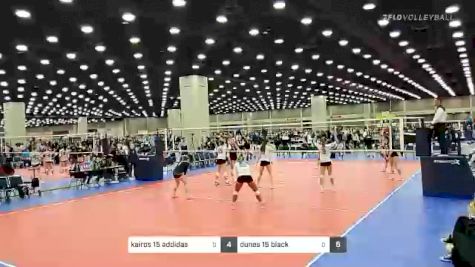 kairos 15 addidas vs dunes 15 black - 2022 JVA World Challenge presented by Nike - Expo Only