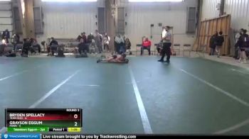 84 lbs Round 3 (4 Team) - Grayson Eggum, POWA vs Bryden Spellacy, Team Ohio