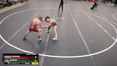 106 lbs Champ. Round 1 - Carl Murray, Minnesota vs August Pfeffer, Minnesota