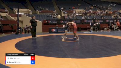 67 lbs Champ. Round 3 - Lenny Merkin, New York Athletic Club vs Robert Perez 111, Sunkist Kids Wrestling Club