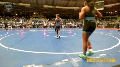 92 lbs Consi Of 8 #1 - Zariah Padilla, G-Style Wrestling vs Kyleagh Lackey, Jay Wrestling Club