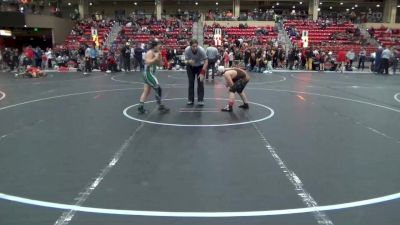 115 lbs 3rd Place Match - Corbin Clearwater, Linn County Twisters vs Jackson Tapia, Bonner Springs Wrestling Club