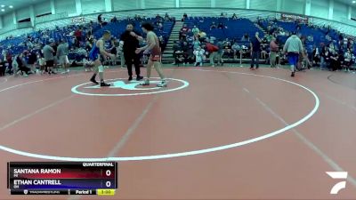 113 lbs Quarterfinal - Santana Ramon, MI vs Ethan Cantrell, OH