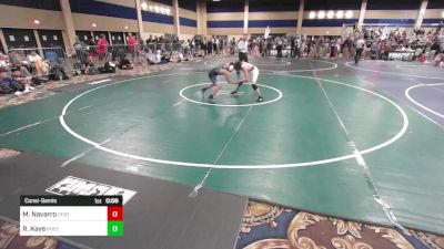 90 lbs Consolation - Manuel Navarro, Central Coast Most Wanted vs Ryler Kaye, SheepCamp WC