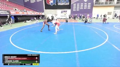 175 lbs Cons. Round 4 - Cinsere Clark, Doomsday Wrestling Club vs Brice Henry, Thoroughbred Wrestling Academy (TWA)