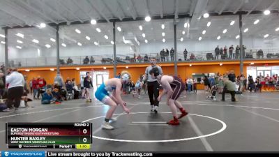 136/148/HS138 Round 2 - Hunter Baxley, West Wateree Wrestling Club vs Easton Morgan, BufordStingersYouthWrestling