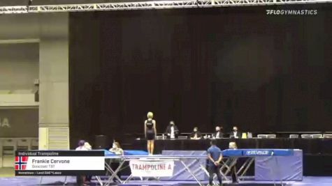 Frankie Cervone - Individual Trampoline, Suncoast T&T - 2021 USA Gymnastics Championships