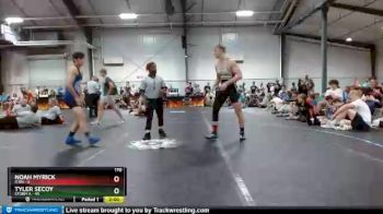 170 lbs Round 3 (3 Team) - Tyler Secoy, Storm A vs Noah Myrick, ICON
