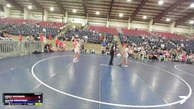 105 lbs Round 5 (6 Team) - Steele Woodward, Utah vs Sawyer Greenstreet, Oregon