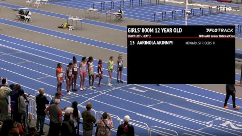 Youth Girls' 800m, Finals 2 - Age 12