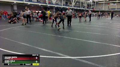 100 lbs Round 3 (8 Team) - Julian Smith, Rampage vs Koen Sola, Kraken