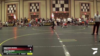 78 lbs Round 1 (6 Team) - Grayson Rivera, M2TCNJ vs Ryan Milheim, Armory WA