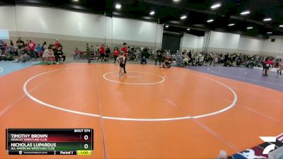 59 lbs Round 4 - Nicholas Lupardus, All American Wrestling Club vs Timothy Brown, Wildcat Wrestling Club