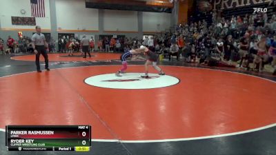 93 lbs Quarterfinal - Ryder Key, Clipper Wrestling Club vs Parker Rasmussen, LMWC