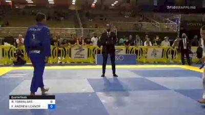 ROBERTO TORRALBAS vs FELLIPE ANDREW LEANDRO SILVA 2020 Pan Jiu-Jitsu IBJJF Championship